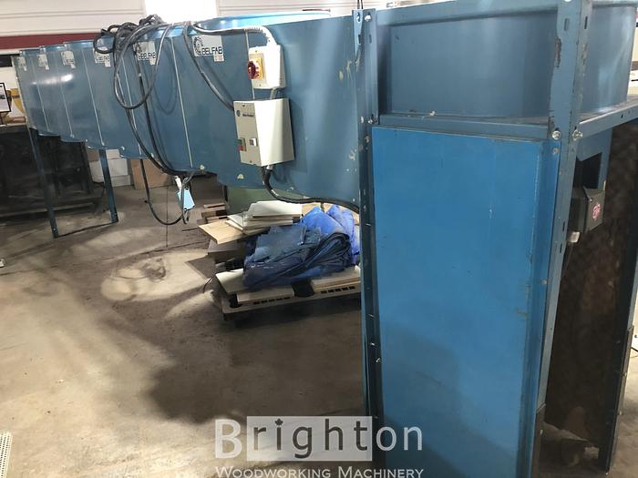 Used Belfab YDLWFAN 15hp Used 6 bag indoor dust collector