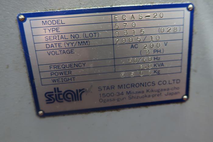Used 2005 Star ECAS-20