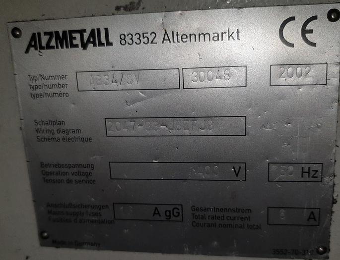 Gebraucht Säulenbohrmaschine Alzmetall AB 34 SV