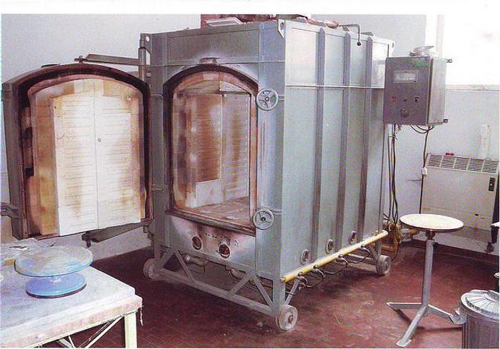 Used Electric SEA High Temp laboratory kiln 1600 ° C