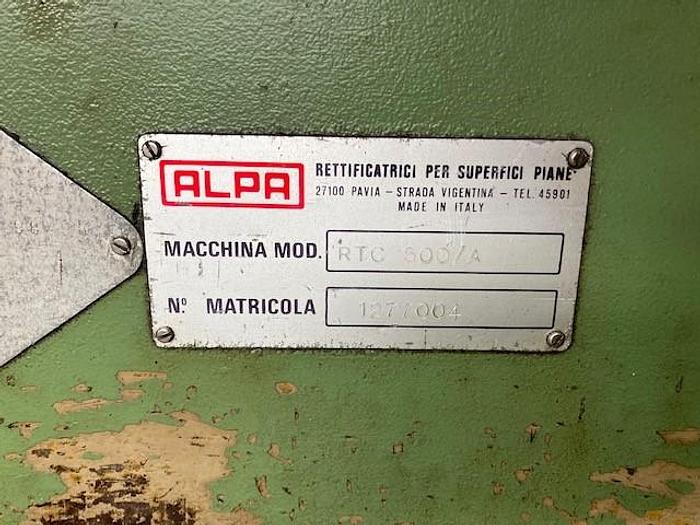 Utilisé Rectifieuse plane à plateau circulaire Marque Alpa