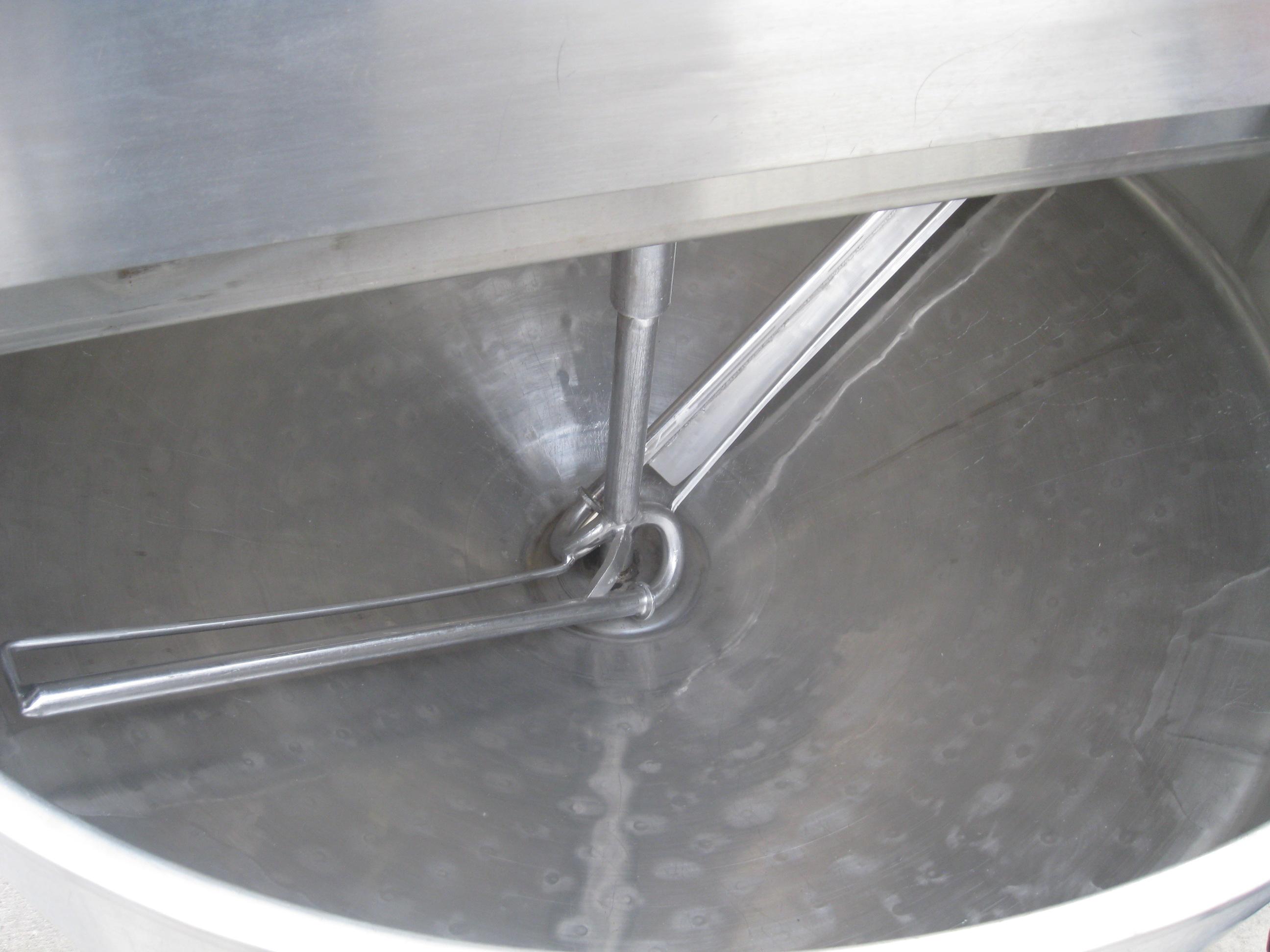 Usado 200 WORKING GALLON VERTICAL SWEEP AGITATION CONE BOTTOM PROCESSOR