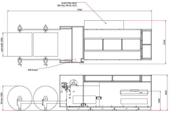Used 2013 4M Refai Srl (Italy) Flexy Cut 12 11 - Sheeter from reels to sheets