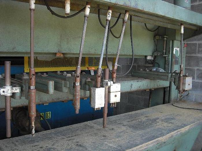 Used CEMCO 10 FT MULTI-SPINDLE VERTICAL AND HORIZONTAL BORING MACHINE