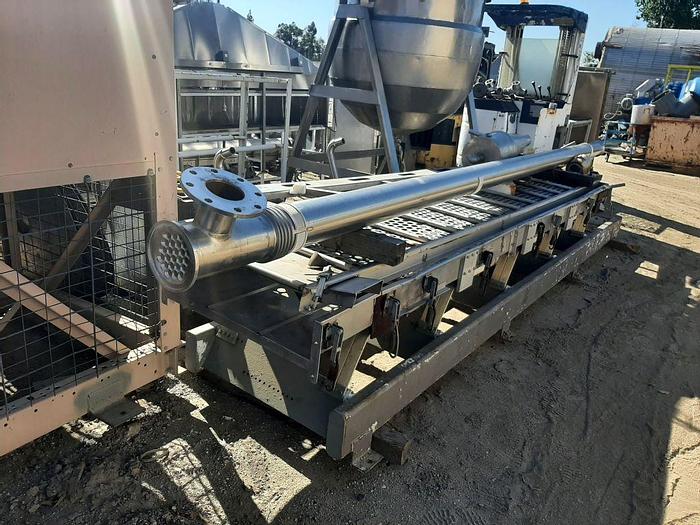 Used Heat Exchanger, Shell & Tube, 80 SF, S/st, Single Pass #C744462