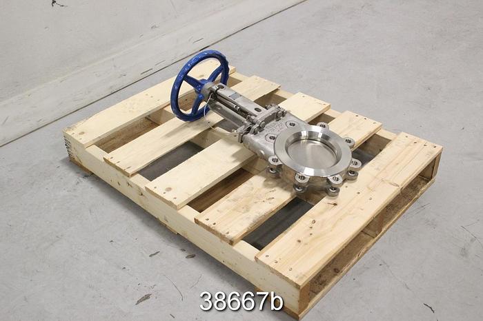 Unused Velan 6" Hand Operated Knife Gate Valve, Unused #38667