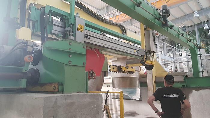 Gebraucht 2009 Pedrini Fliesenfertigungsanlage M747GV 07EC + M702GV + M144LV-2