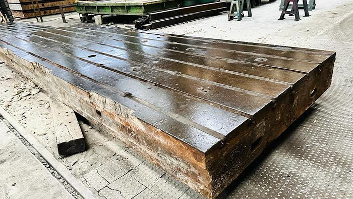 Used Płyta montażowa z rowkami teowymi 6000x4000