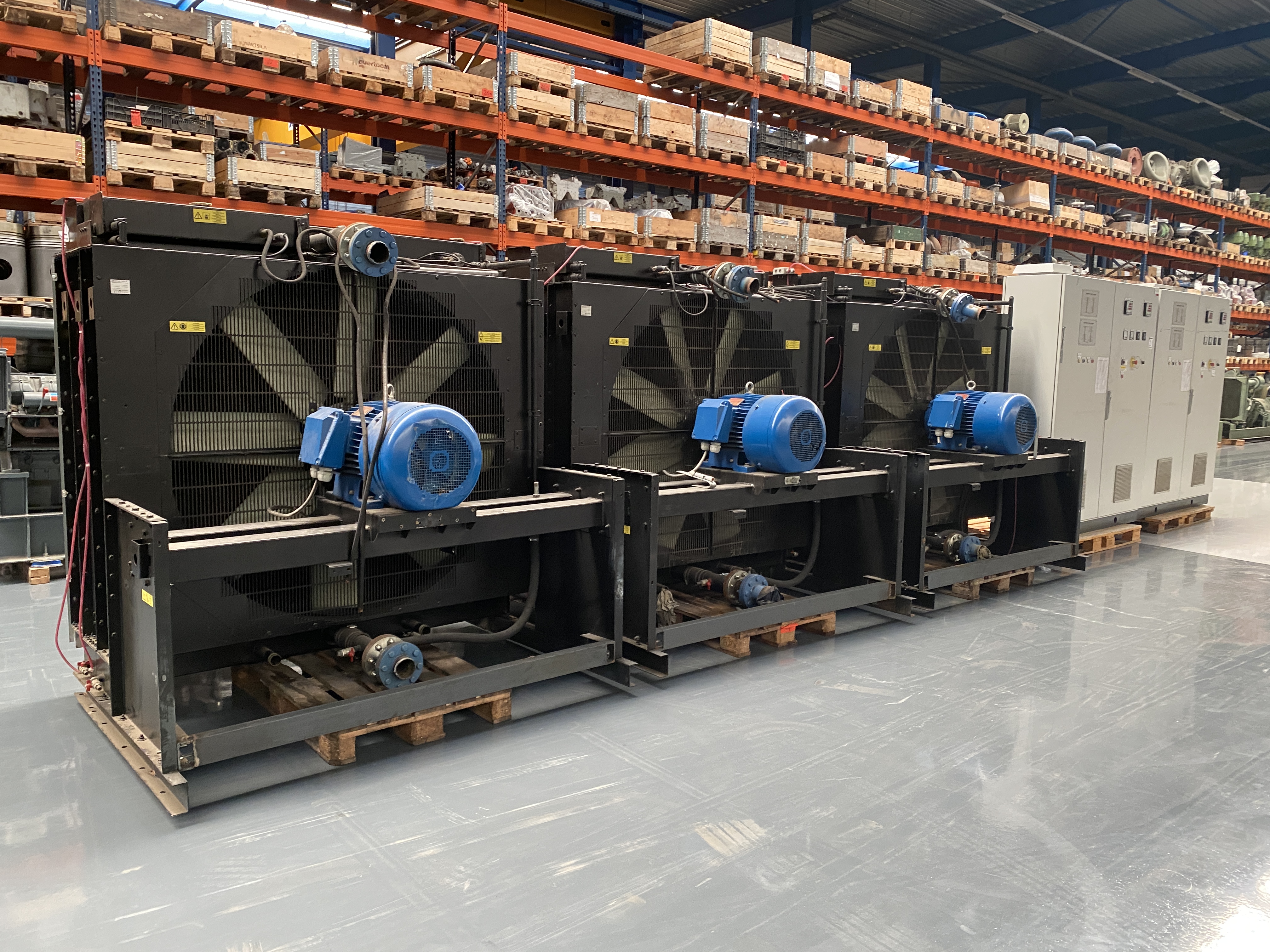 Used DEUTZ TCD 2016-V16-G2 and TBD 616-V16-G2 / EURO DIESEL STATO ALTERNATOR 1000 KVA DRUPS