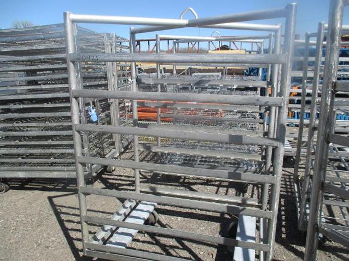 Used Stainless Steel Meat Racks;3'W 42"L 74"T