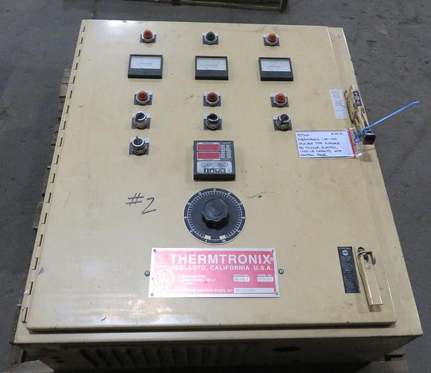 Used 1994 THERMTRONIX LSF-1200 ELECTRIC RESISTANCE FURNACE 1200# (On Hold)