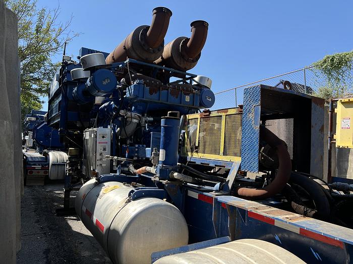 Used MTU Frac Pump Trailer
