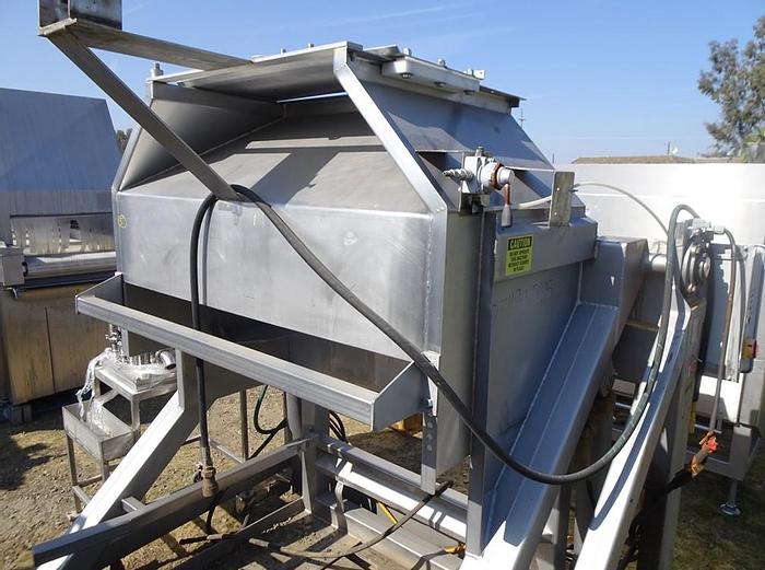 Used Dumper, Bin, Tote, A-One, S/st, Mdl CBD-48, Pneumatic, #S742853