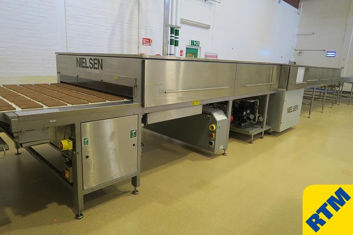 Used Enrobing Line, Cooling Tunnels & Temperers