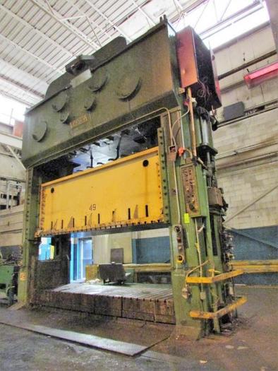 800 ton Verson 168"x48" SSDC Stamping Press