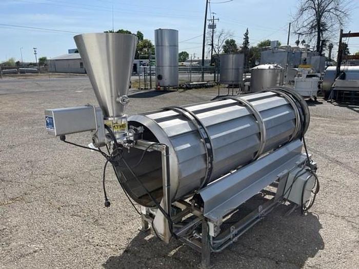 Used Seasoning Drum 8’ L x 5’ W Drum Diameter is 2’ 6’’