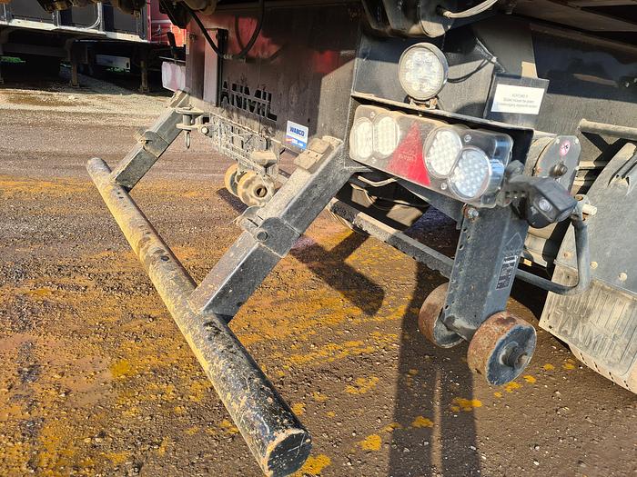 Used 2019 BODEX 3 AXLE HARDOX STEEL (SCRAP) TIPPER TRAILER  72.5 MTR 3 SAF DISC NEW CONDITION