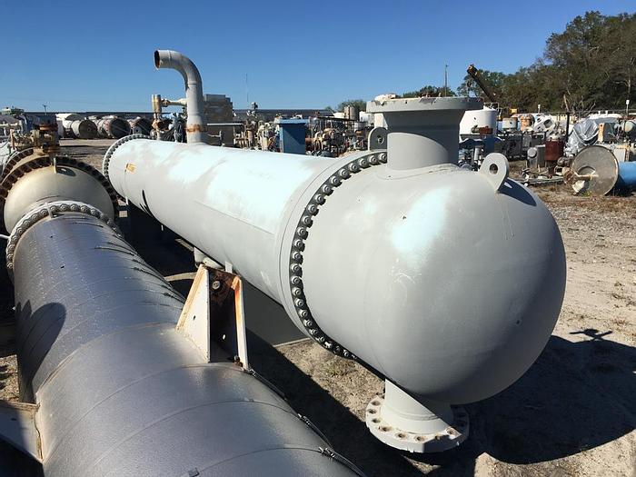 Used Unused GEA FES Inc. approximately 4,000 square foot horizontal Shell and Tube condenser