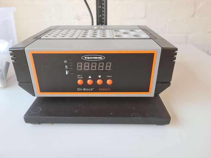 Used Techne Dri-Block heater with sample concentrator
