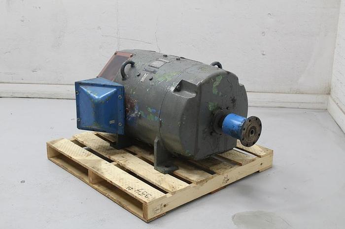 Used Canadian General Electric DC Motor, 150 Hp, 1150 Rpm, 500 Volts #42319