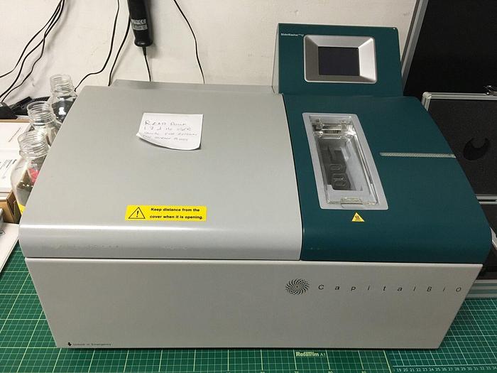 Used NimbleGen Microarray scanner Roche MS200 + Slide Washer , Ozone Free Box , 2012