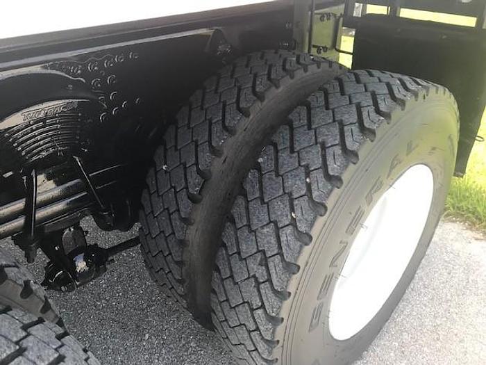 Used 2007 Freightliner M2-106 6x6 12ft Flatbed Winch Truck - C87323