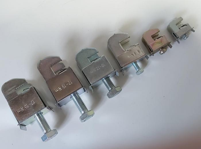 1 Set = 53 Stück Leiteranschlussklemmen, 6 Größen,  Rittal neuwertig