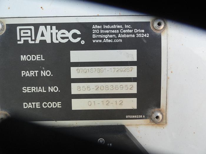 Used 2012 ALTEC LRV57