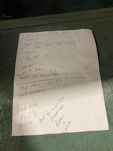 Used YORK MAXE 550 TON CENTRIFUGAL CHILLER MFG. 2013