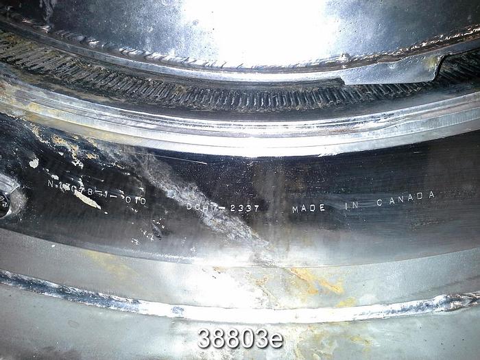 Used Fiberprep CH-7 Pressure Screen, 0.010" Slots #38803