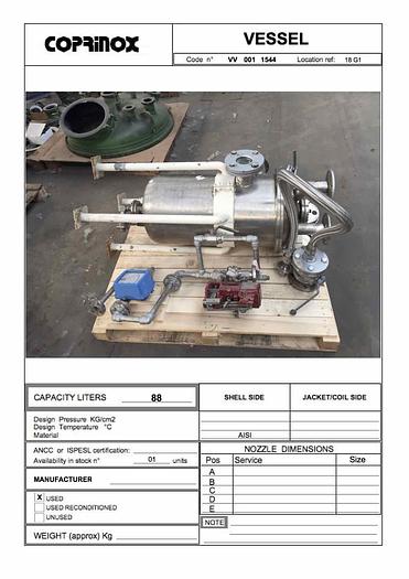 Used Serbatoio da 30 Litri