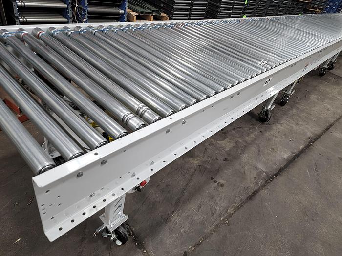 2021 Roach MDR 36"bf, 39" x 40' Live Roller Conveyor MANY AVAIL