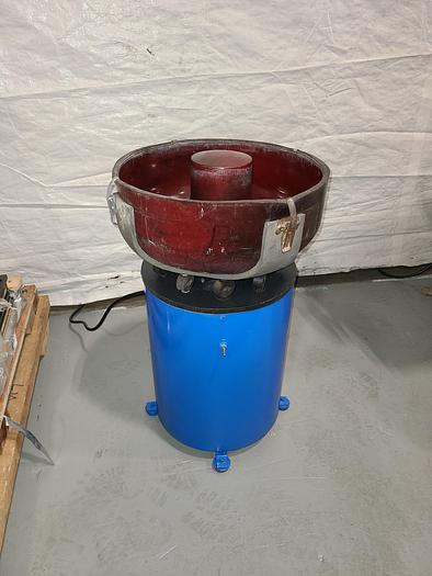 Used Belair Vibratory Finishing Machine 1/2 Cubic Ft 110V Polish Deburr 