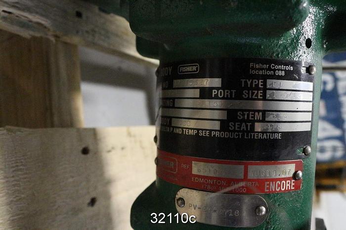 Used Fisher ED 1" Steam Valve #32110