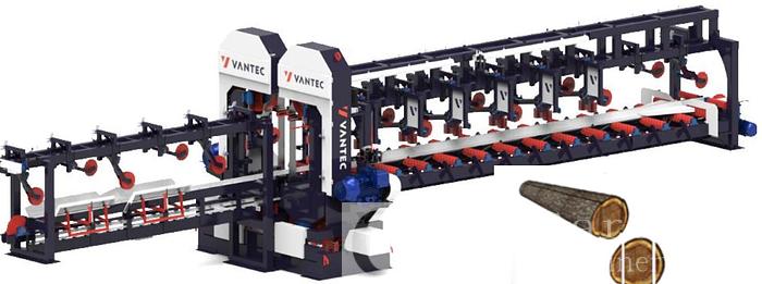 Vantec Twin Vertical Band Scragg Mill