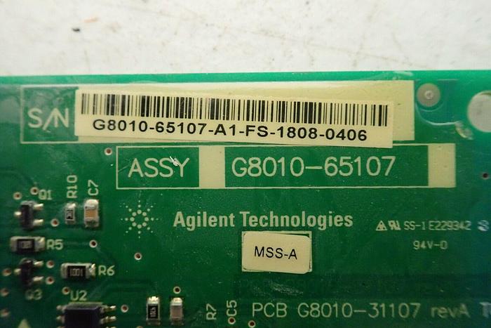 Used Agilent G8010-65107 Board Assembly