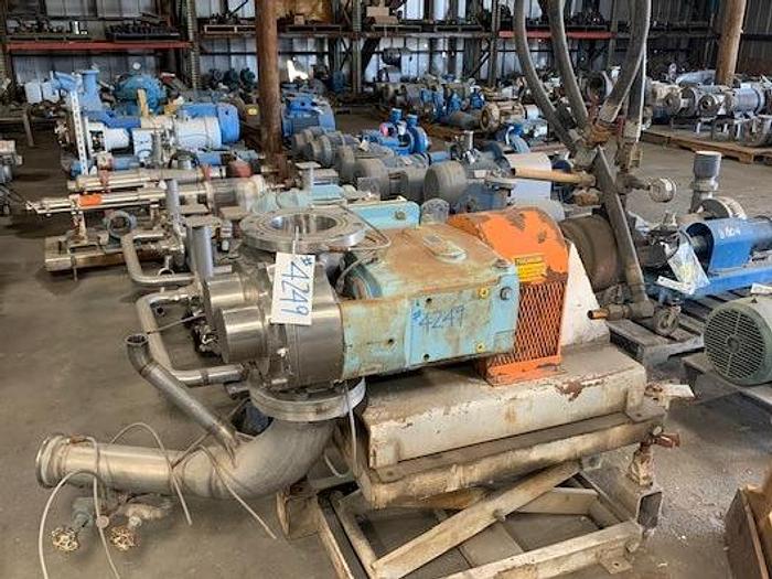 Used Waukesha-Cherry-Burrell Model 323 Positive Displacement Pump 323