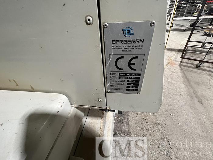 Used Burkle Cefla Barberan Roll Coaters & UV Ovens