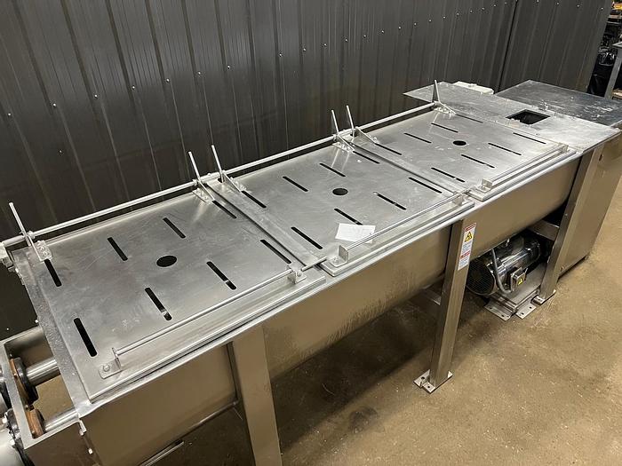 Used USED DEMACO STAINLESS STEEL DOUBLE PADDLE BLENDER, 30 CUBIC FEET