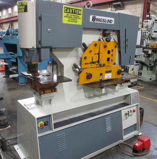 Used 95 TON KINGSLAND HYDRAULIC IRONWORKER
