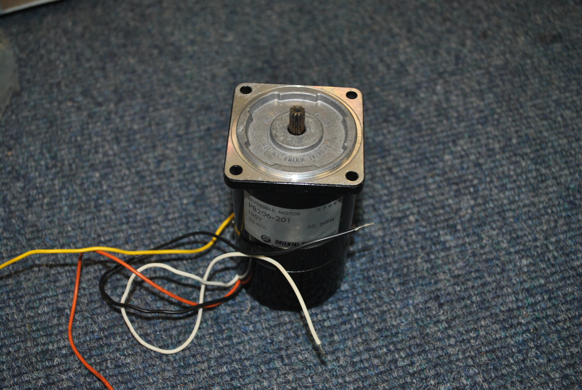 Used oriental motor reversible motor pb206-201