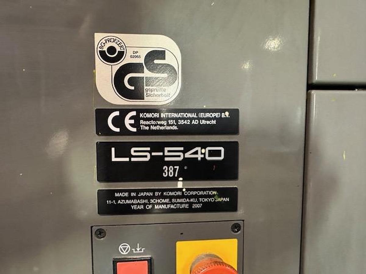 Używane Komori Lithrone S-540