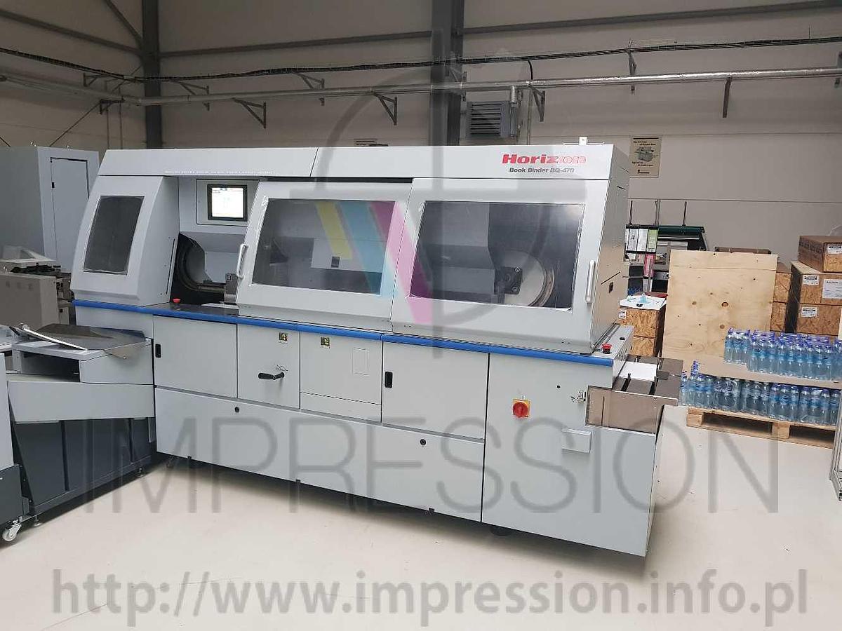 Used BOOK BINDER HORIZON BQ 470 EVA