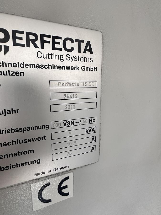 Używane Perfecta 115 SE