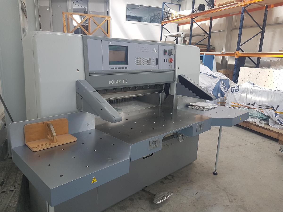 Używane POLAR 115 ED GILOTYNA