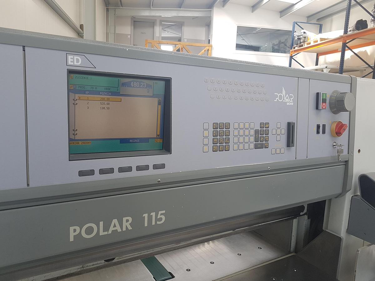Używane POLAR 115 ED GILOTYNA