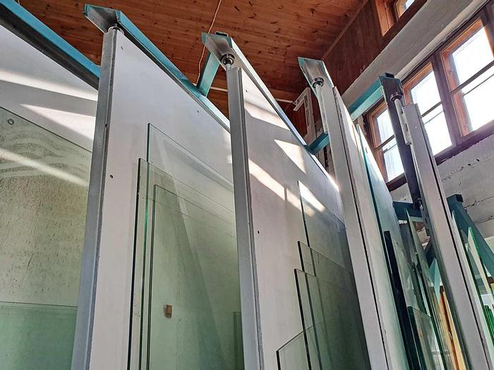 Used Glass magazine with 22 compartments