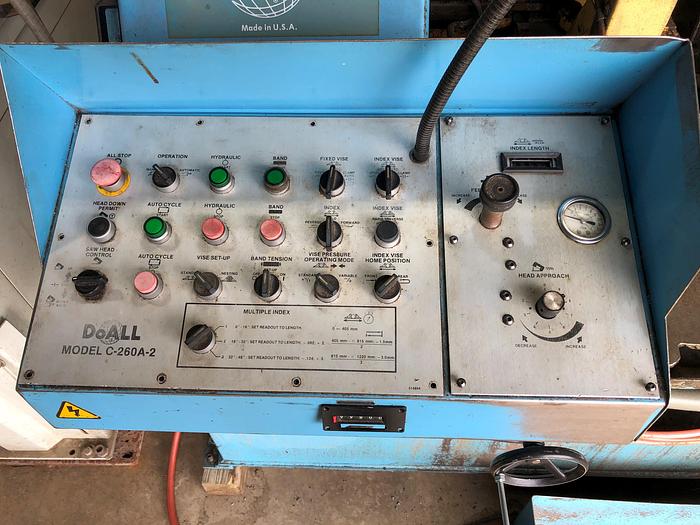 Used Do All Automatic Bandsaw C260A-2