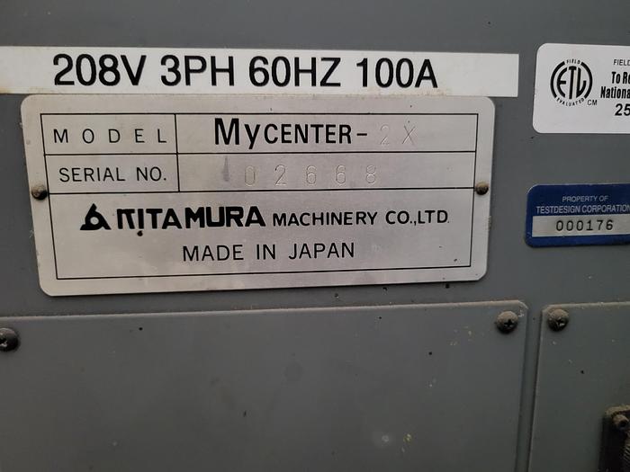Used KITAMURA MYCENTER 2