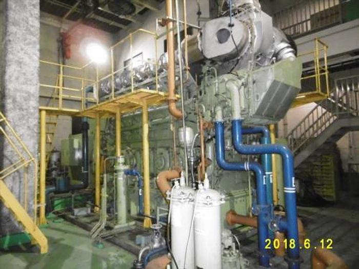 Used 2.75 MW 2001 Used Daihatsu 6DK-36 Diesel Generator